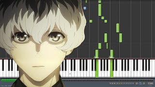 Asphyxia  Tokyo Ghoulre トーキョーグール：re Opening Piano Synthesia [upl. by Rosdniw]