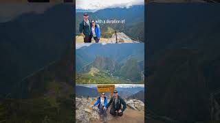 Panoramic views of Machu Picchu on Circuit 1 🏔️ travel machupicchu cusco peru machupicchuperu [upl. by Reeher]