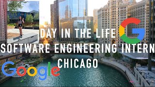 day in the life of a software engineer intern  google  chicago [upl. by Notyal]