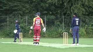 Cricket DK 2024 Championship playoff KB v Svanholm [upl. by Conover]