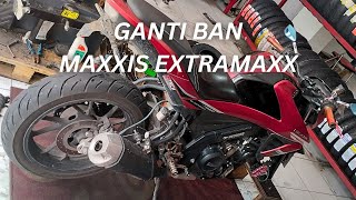 GANTI BAN MAXXIS EXTRAMAXX DI YAMAHA VIXION R  KENAPA GA PAKAI PIRELLI LAGI [upl. by Deana77]