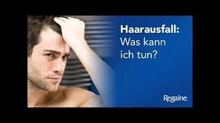 Haarausfall beim Mann Das können Sie tun Dr Kerstin Neumann von REGAINE® [upl. by Ettelrahc]