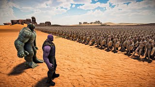 THANOS amp ABOMINATION VS 1000000 SPARTANS  UEBS 2 [upl. by Jamilla357]