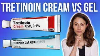 TRETINOIN CREAM VS GEL 🤔 Dermatologist DrDrayzday [upl. by Alyn]