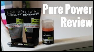 LOréal Men Expert Pure Power Review [upl. by Kristofor]