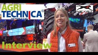 Interview mit Nexat auf der Agritechnica [upl. by Nnaer560]