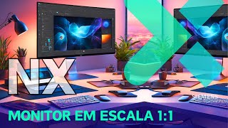 Siemens NX Calibrando o Monitor  Tutorial Rápido do NX CAD siemensnx engineering cad 3d [upl. by Ahcsatan]