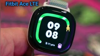 Fitbit Ace LTE  HandsOn Review [upl. by Pudens583]