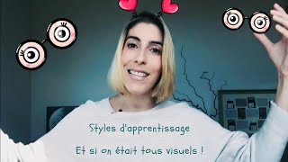 Styles dapprentissage  et si on était TOUS visuels [upl. by Rubin454]