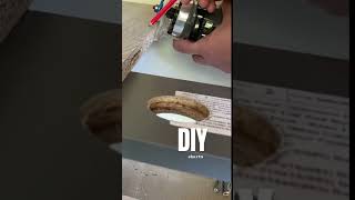 Routing Biscuits Into Wren Worktop DIY [upl. by Sabba963]