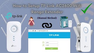 How to setup TPLink AC2600 wifi range extender  TPLink AC2600 wifi extender configuration [upl. by Sylvia519]