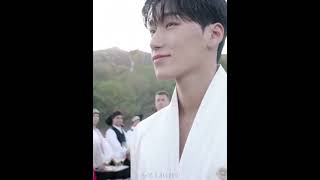 CHOI SAN at Dolce amp Gabbana ateez san dolcegabbana fashion declaration fmv edit shorts [upl. by Gillan]