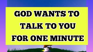 1111 💌🌈GOD WANTS TO TALK TO YOU FOR ONE MINUTE godmessage godsvoice jesusquotes christanity [upl. by Fita382]