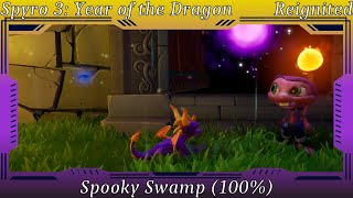 Spyro 3 Year of the Dragon  Spooky Swamp 100 [upl. by Esau]