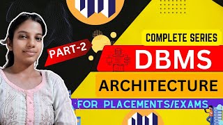 Understanding DBMS Architecture in 18 Minutes dbms design [upl. by Genet]