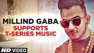 Millind Gaba Supports TSeries  The World Largest Channel On YouTube [upl. by Feetal]