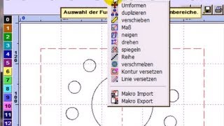 DXF Import Bearbeitung Operationen Teil1  CAD CAM ConstruCAM3D CNC Router Fräse Software [upl. by Rees214]