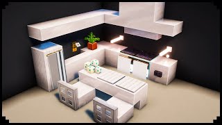 🦊Como fazer uma COZINHA MODERNA no MINECRAFT [upl. by Origra]