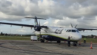 Pouso do ATR 72600 no aeroporto de CaruaruPE [upl. by Haile]