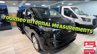 2024 Ford Tourneo Custom Interior Measurements [upl. by Jola]