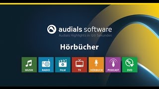 Audials 2017 in 120 Sekunden Hörbücher konvertieren [upl. by Vincent295]