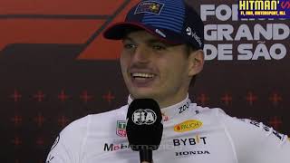 Drivers POST RACE Press Conference  F1 2024 Brazil Grand Prix [upl. by Harias]