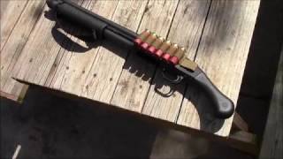 MOSSBERG 590 SHOCKWAVE IS A BEAST [upl. by Rolfston522]