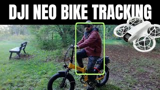 DJI Neo Bike Tracking Demonstration [upl. by Devy]