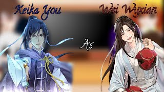 °•∆ SPIRITPACT REACT TO KEIKA YOU AS WEI WUXIAN  SAD  WANGXIAN  PARTE 11  DANII MANTHA  ∆•° [upl. by Godber]