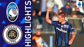 Atalanta 52 Spezia  Pasalic nets a brace in emphatic Atalanta win  Serie A 202122 [upl. by Meesak]