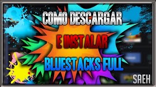 ¡Como descargar e instalar BlueStacks FULL  Crack HoloLauncher [upl. by Ttegdirb]