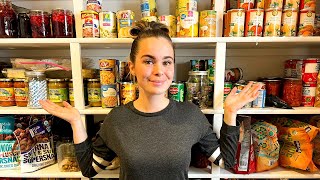 Be Prepared For Any Crisis  Prepper Pantry Tour and Tips [upl. by Noellyn]