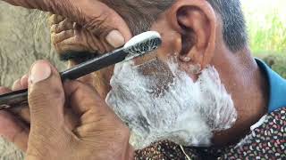 ASMR Fast Shaving is Barber Old Fashioned ASMR [upl. by Narine742]