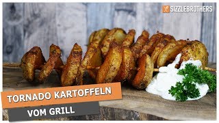 Tornado Kartoffeln grillen  Kartoffeln vom Grill [upl. by Thanh]