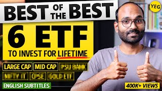 Best 6 ETFs to Invest for Long Term for Every Investor  High Volume ETF in India for Long Term [upl. by Spain]