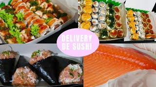 UM DIA NO NOSSO DELIVERY DE SUSHI  TIMESUSHII [upl. by Anitnahs66]