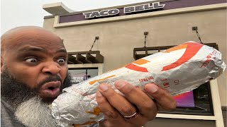 Taco Bells BIG BAWSE BURRITO Review [upl. by Jarlathus]