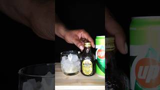 Share with you cocktail friends asmr mixing 7up drink viral cocktail mocktail [upl. by Greenwood]