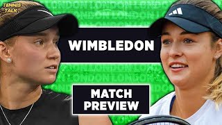 Rybakina vs Kalinskaya  Wimbledon 2024  Tennis Prediction [upl. by Arait655]