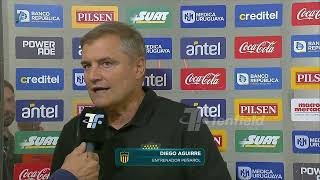 Diego Aguirre DT Peñarol  Post Wanderers Etapa 12 Clausura 2024 [upl. by Ocir]