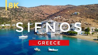 Explore Sifnos The most Underrated Stunning Island in Greece in 8K [upl. by Mort]