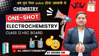 Electrochemistry One Shot Class 12th PYQs  HSC  Sovind Sir  All about Chemistry aacarmy [upl. by Elacim227]