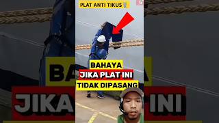 PLAT ANTI TIKUS DI KAPAL‼️shorts [upl. by Chimene979]