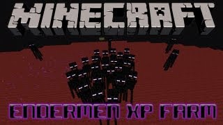 Endermen XP Farm For 13 Tutorial [upl. by Eural]