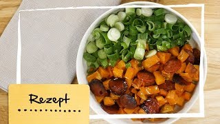 Süsskartoffelsalat mit Chorizo Rezept  MAGGI Mittwoch [upl. by Valiant]