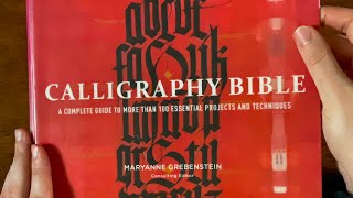 Calligraphy Book Review Calligraphy Bible [upl. by Avlem]