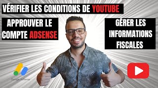 De A à Z  générer un revenu sur YouTube  gérer le compte adsense  gérer les informations fiscales [upl. by Hsekar]