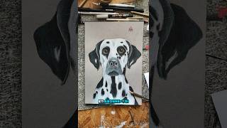 Je fais quel chien ensuite  👀 chien dalmatien crayondecouleur [upl. by Jahdai239]