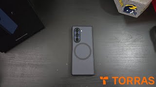 Samsung Galaxy Z Fold 6  Torras Shockproof MagSafe Case Review [upl. by Sig]