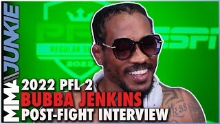 I couldnt see anything Bubba Jenkins overcame late eye injury to defeat Bochniak  2022 PFL 2 [upl. by Atsok]